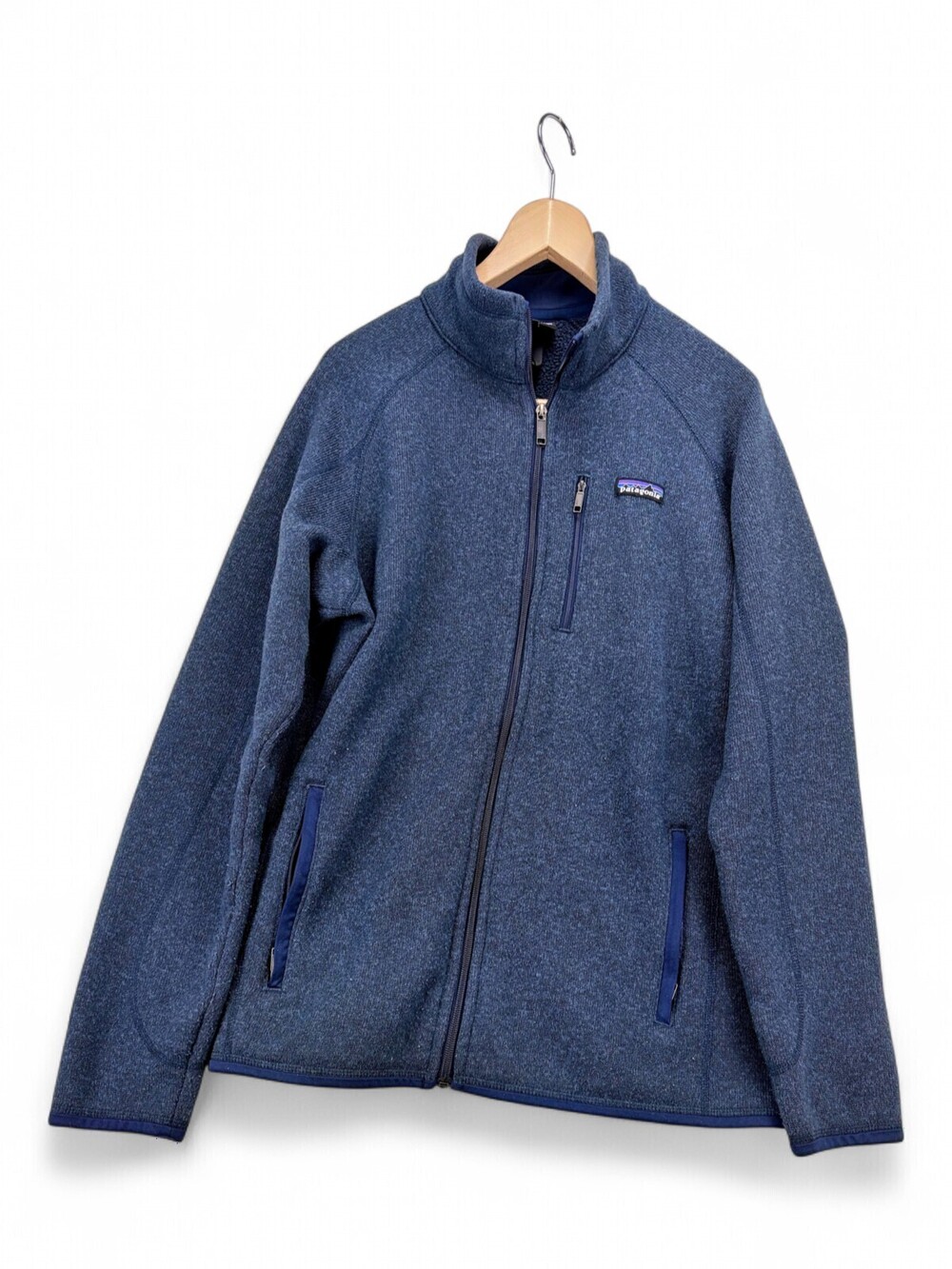Patagonia Men's Full-Zip Fleece Jacket L - Navy Heather